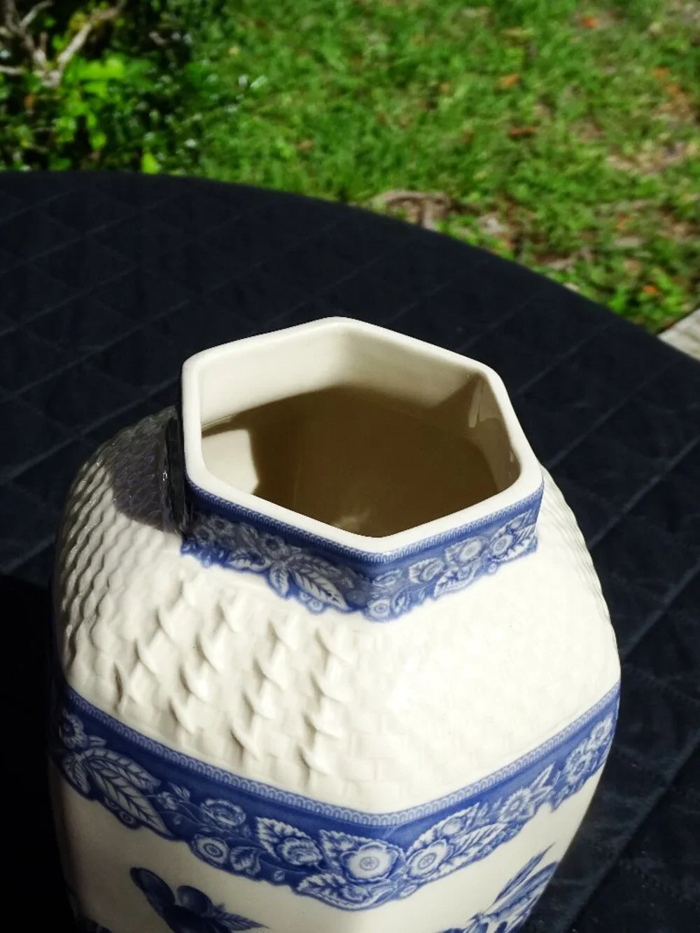Antica Fabbrica Realle Blue and White Italian Porcelain Vase 10